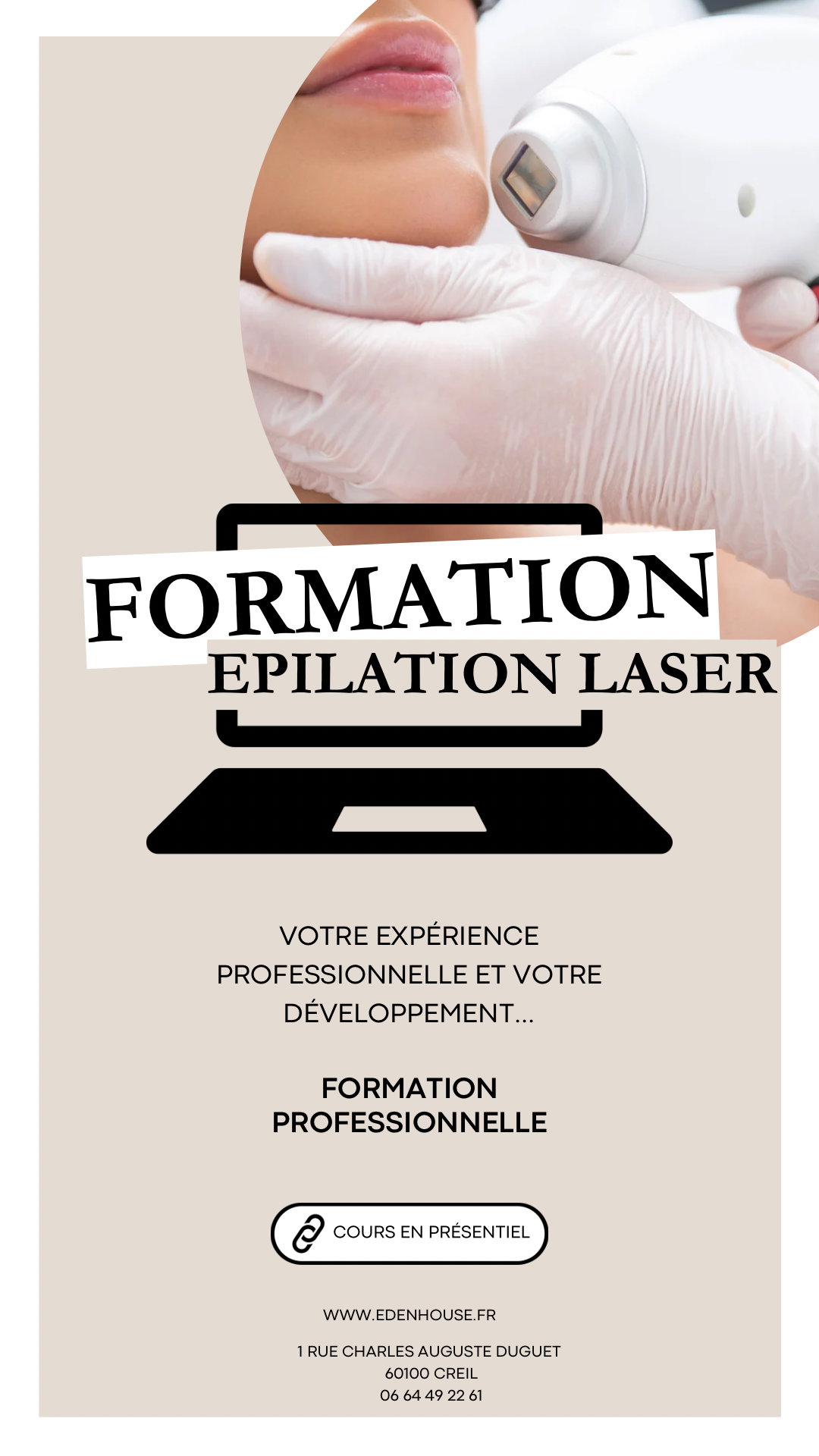 FORMATION EPILATION LASER