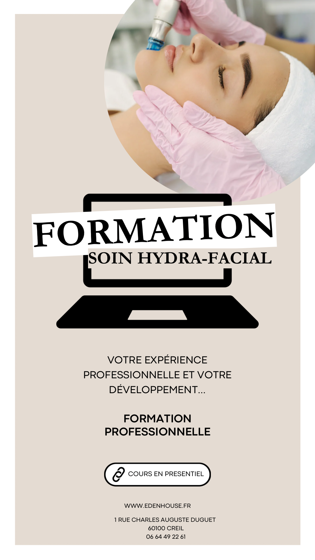 FORMATION EN SOIN VISAGE HYDRA-FACIAL