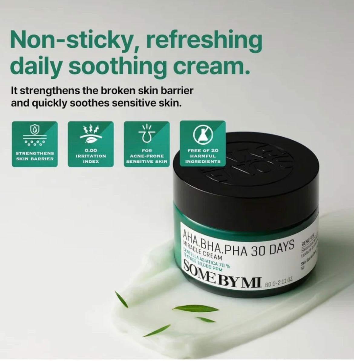 Crème point noir